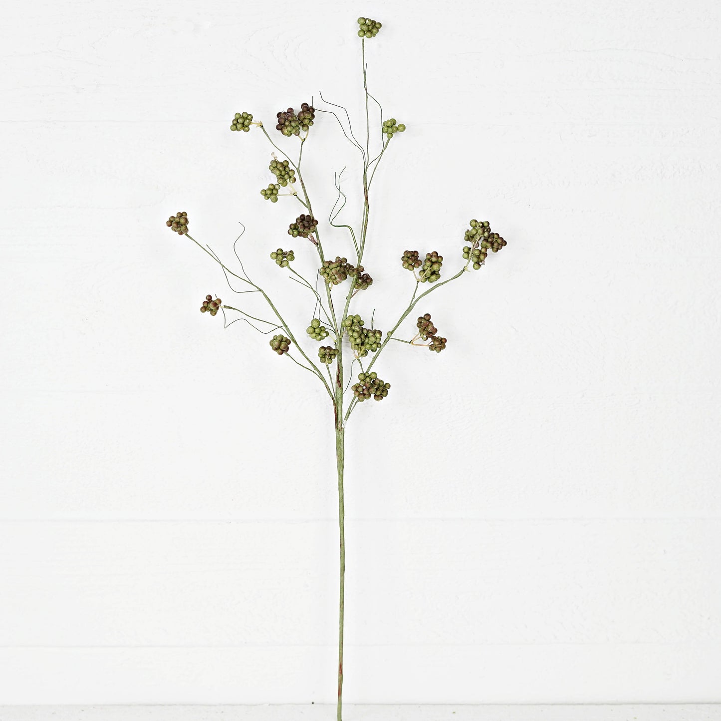 ISB3212Sage- 28in Berry Spray- Sage