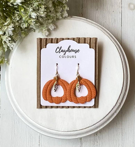 Pumpkin Earrings 