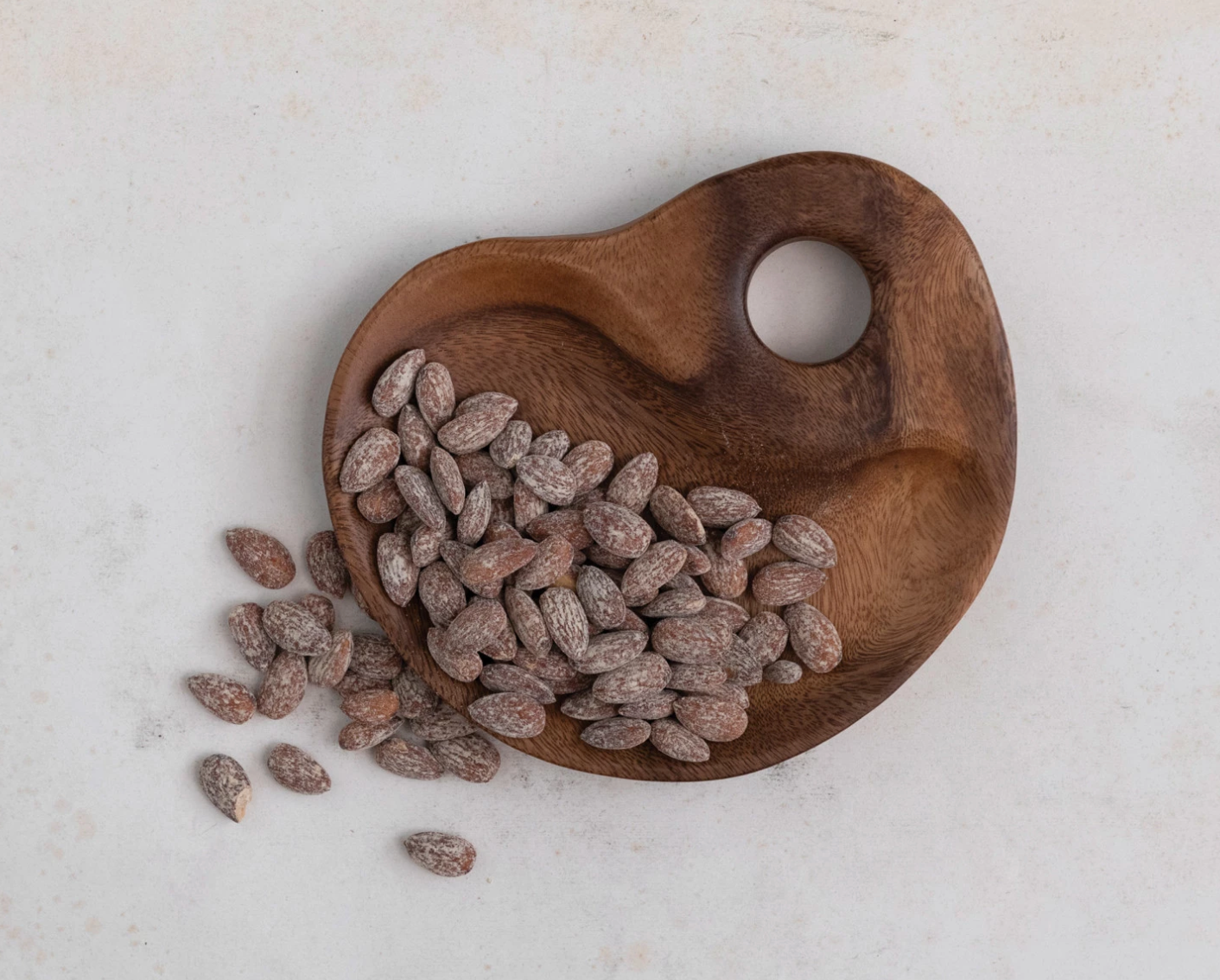 Acacia Wood Tray w/ Handle