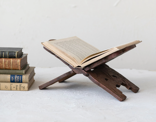 Reclaimed Wood Book Holder