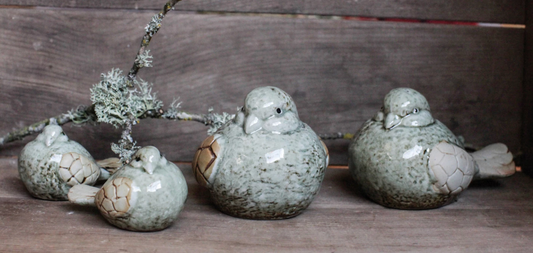Stoneware Bird, 4 Styles