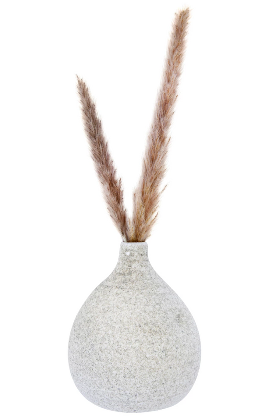 Distressed Terracotta Vase with Glaze
