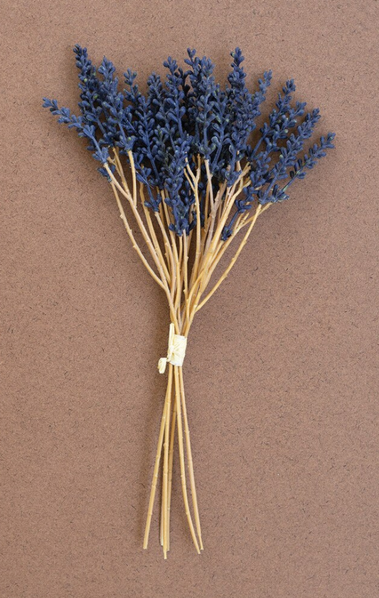 Bundle of 6 Artificial Lavender Flowers