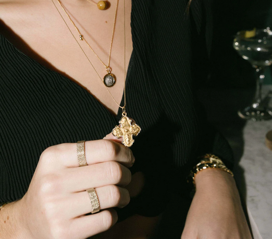 & Livy Higher Power Expandable Chain Necklace