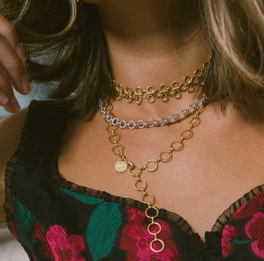 &Livy Chain Chain Chain Necklaces