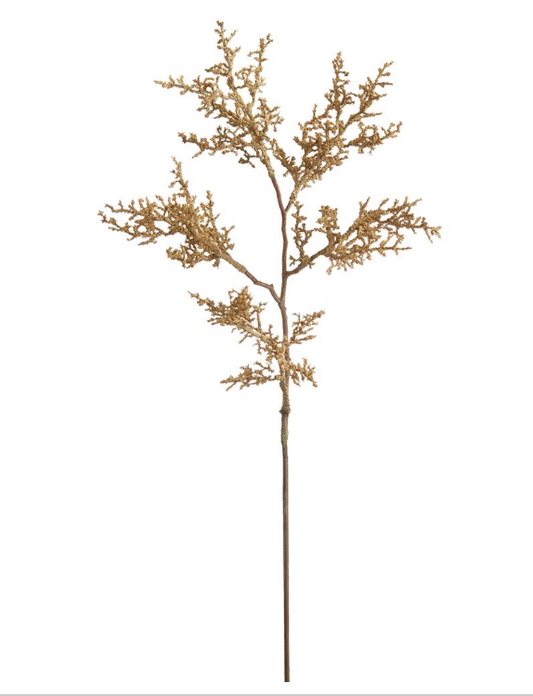 34" TWIG SPRAY  Tan
