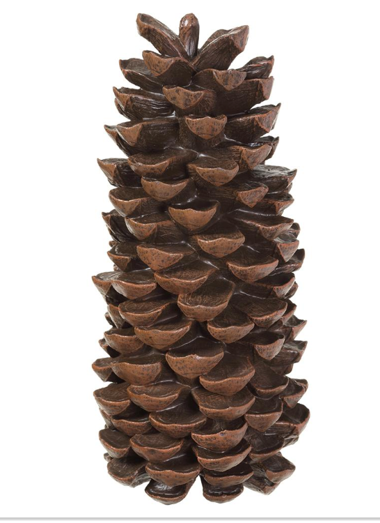 Pine Cone Table Top  Brown