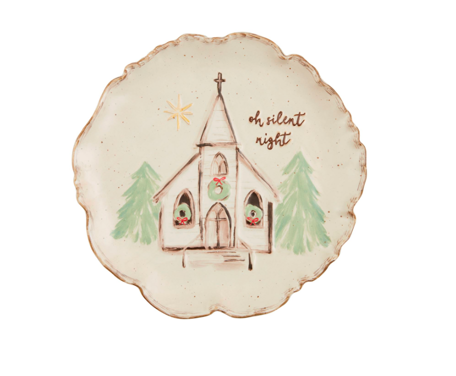 Round Church Platter