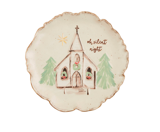 Round Church Platter