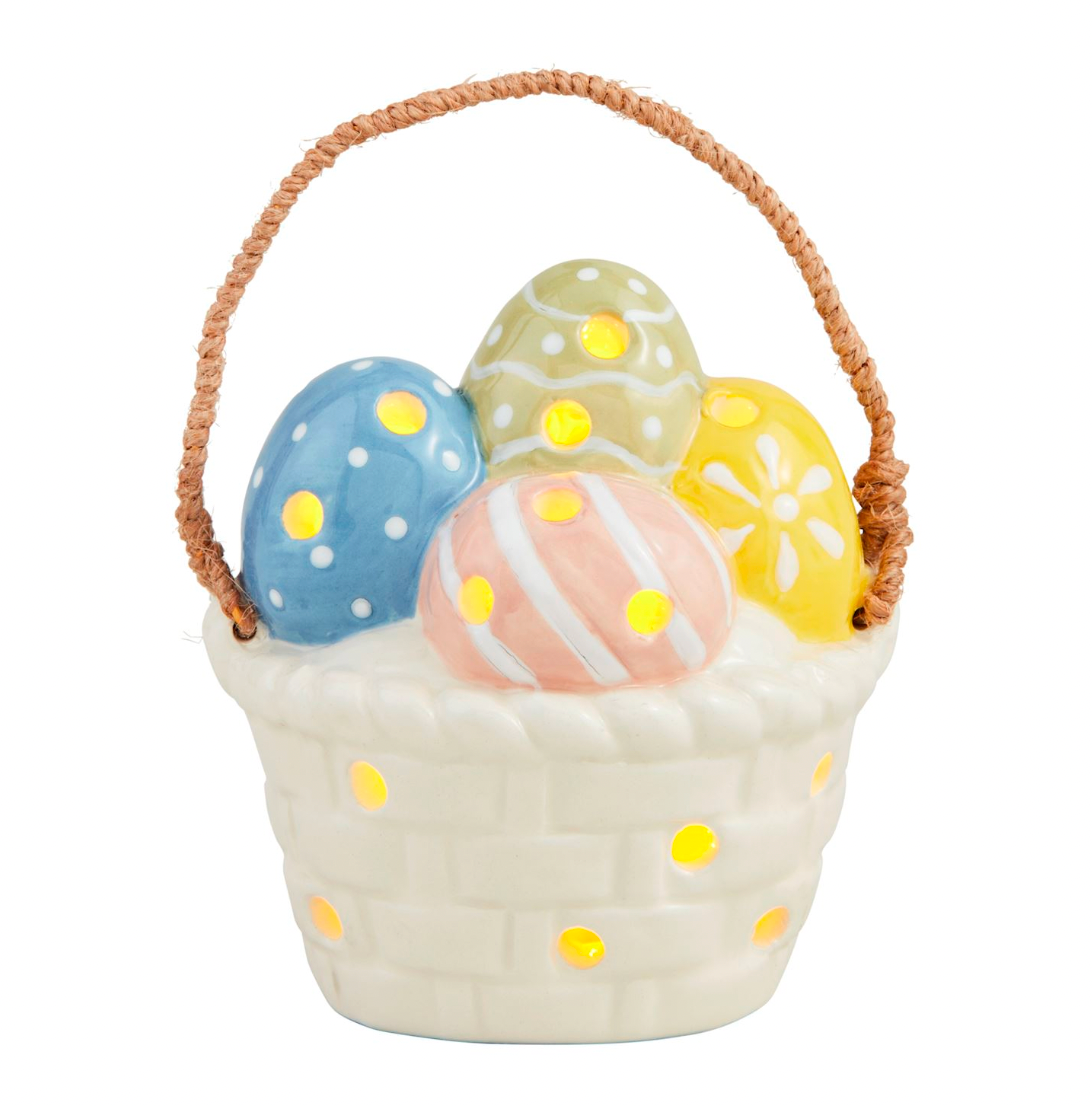 Easter Basket Light-Up Sitter