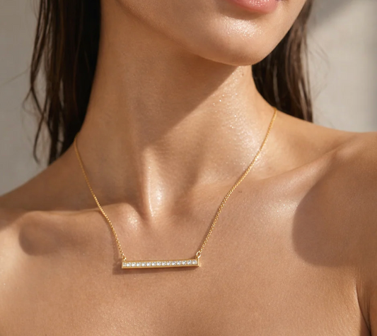 ELLIE VAIL Lorenza Horizontal Bar Necklace