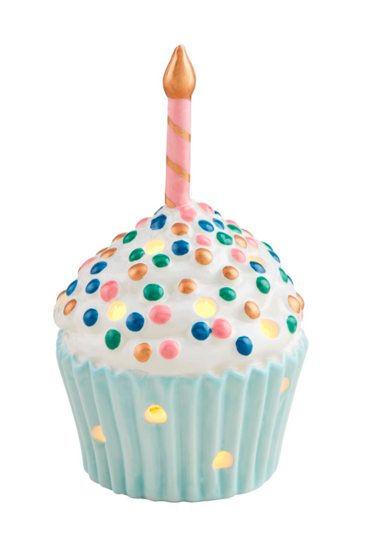 Birthday Cupcake Light-Up Sitter