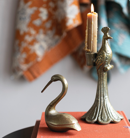 Cast Aluminum Swan
