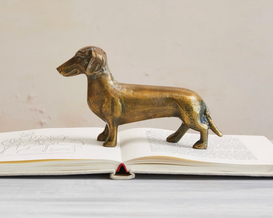 Cast Aluminum Dachshund