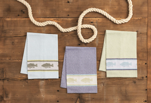 Trout Woven Towel