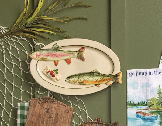 Trout Serving Platter