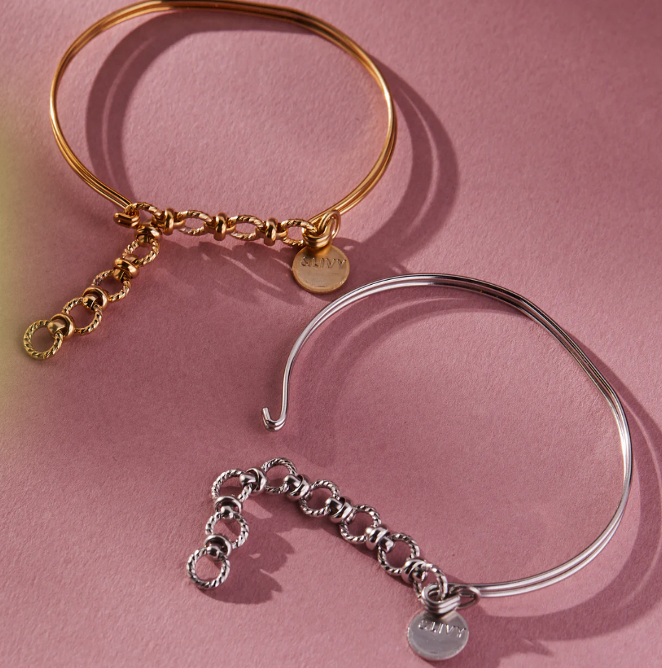 &Livy Chain Chain Chain Bracelets
