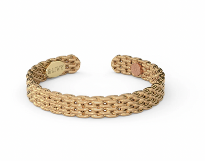 &Livy Mesh Ring