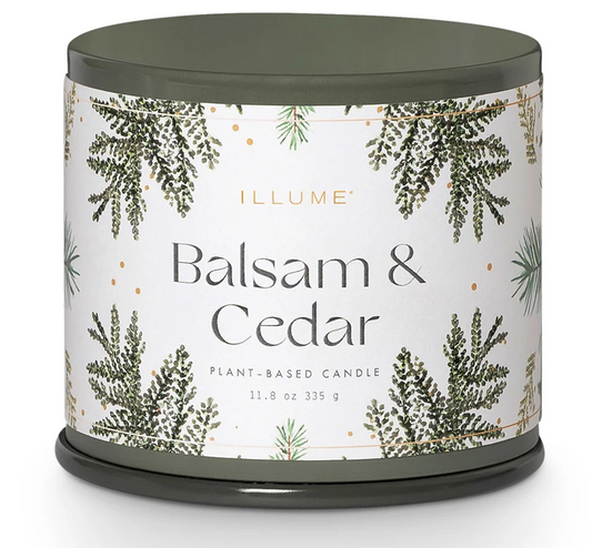 Balsam & Cedar Vanity Tin Candle
