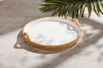 TERRACOTTA ROUND PLATTER