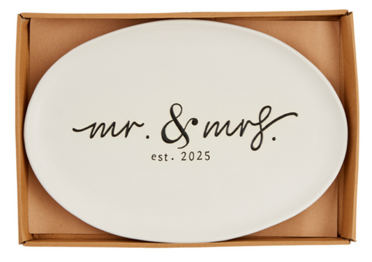 MR AND MRS 2025 PLATTER