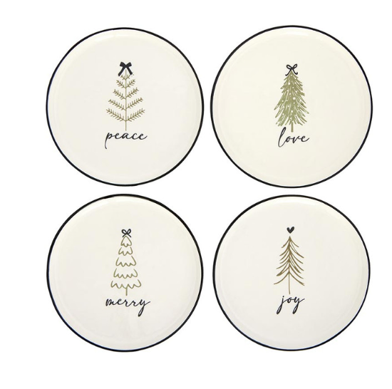 Ceramic Holiday Plates