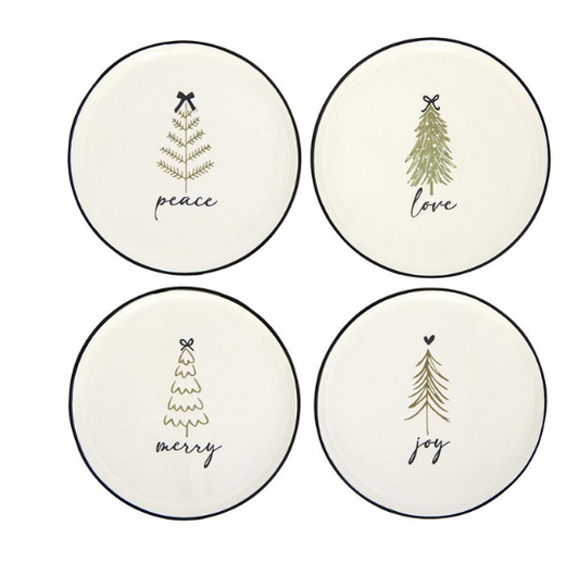 Ceramic Holiday Plates