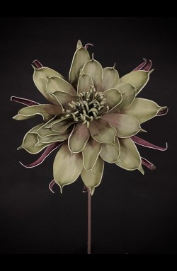 GREEN FOAM FLOWER 35"
