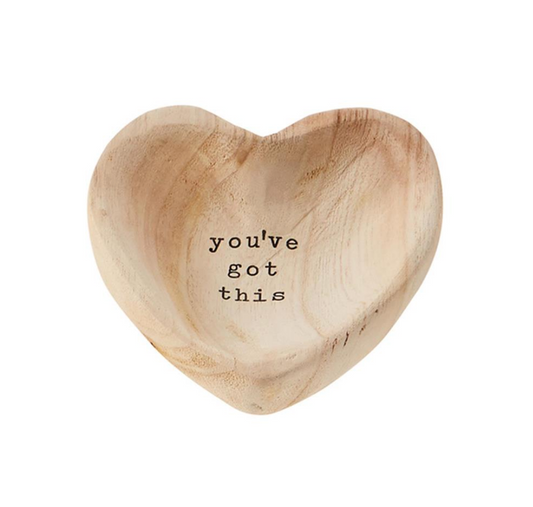 Got This Wood Heart Trinket