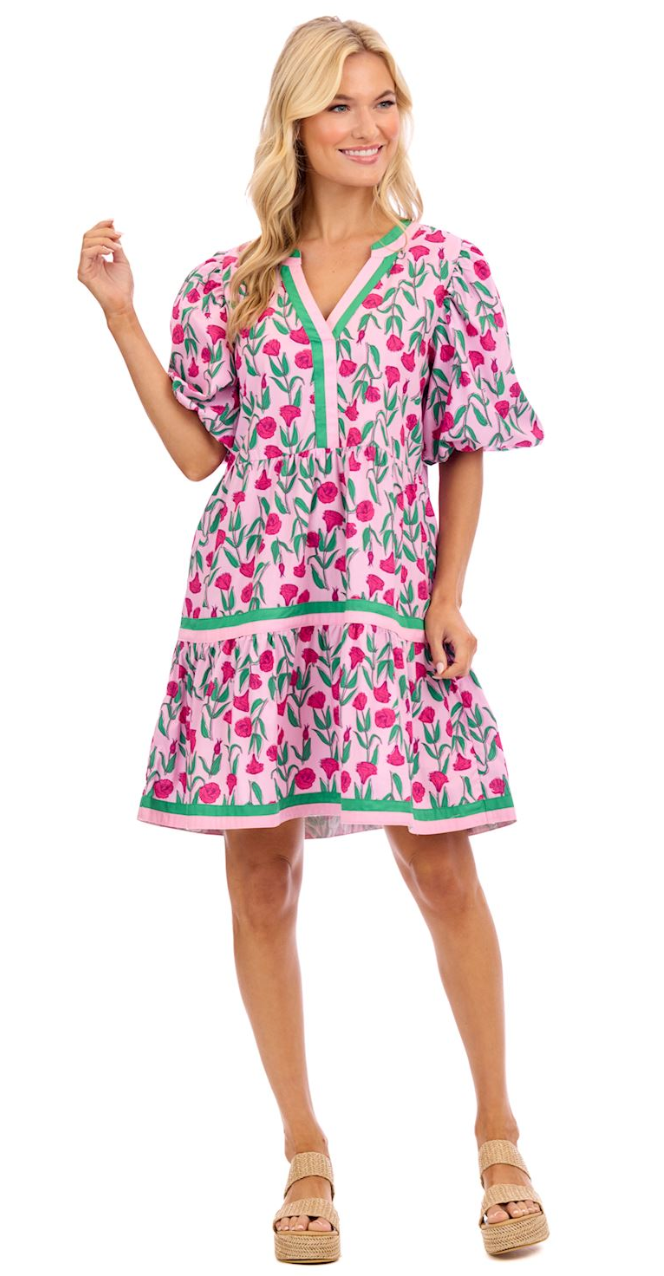 Cody Balloon Sleeve Dress