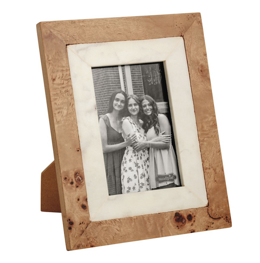 Burl & Marble Frame