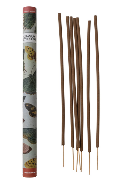 Scented Outdoor Incense Sticks, Set of 7