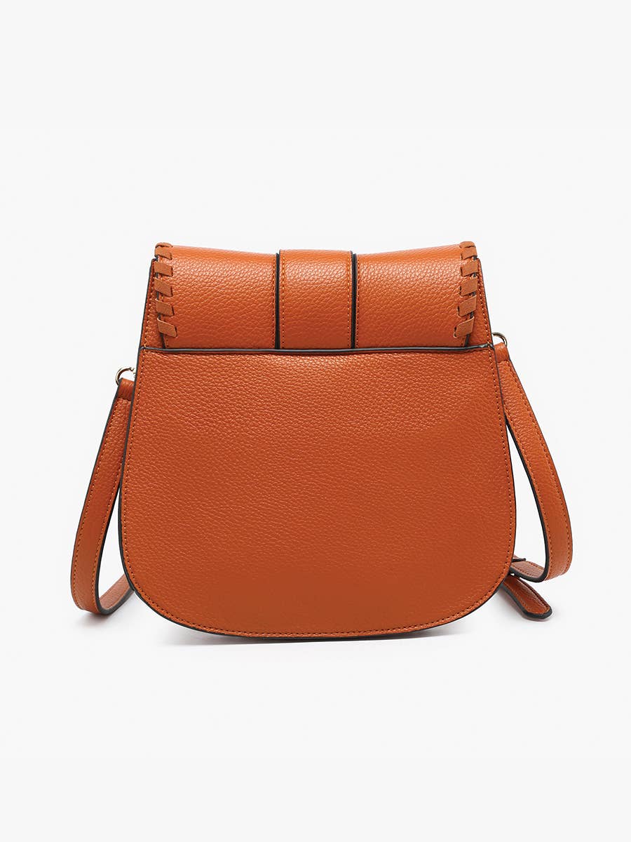 M2618 Sandra Buckle Flapover Crossbody