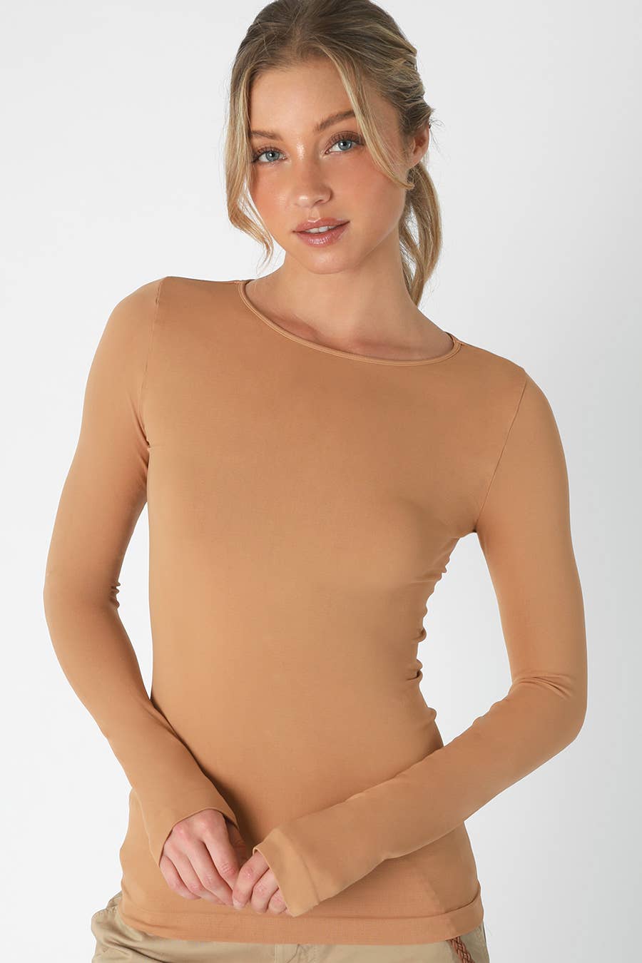 NS5423 - Long Sleeve Crew Neck Top