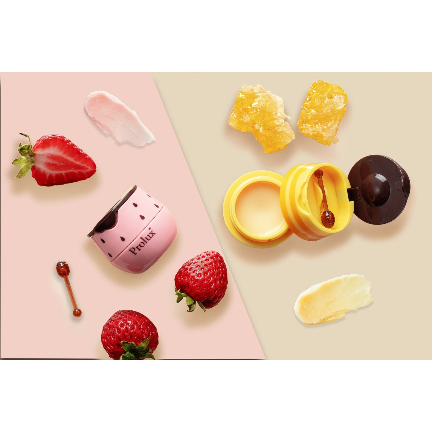 Honey & Strawberry Pot - Sweet Hydrating & Smooth Lip Balm