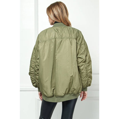 Oversize Bomber Jacket