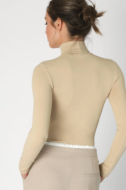 Long Sleeve Mock Neck Top