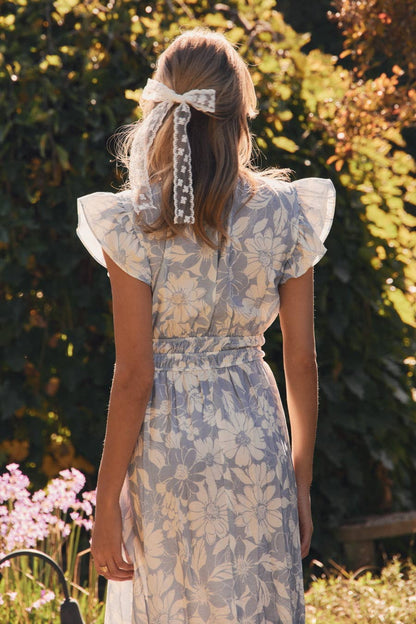 Printed Midi Dress
