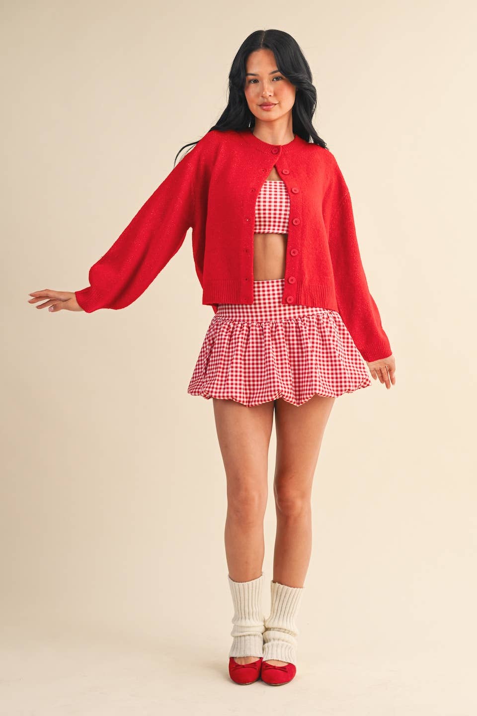 Knit Button Up Cardigan Sweater