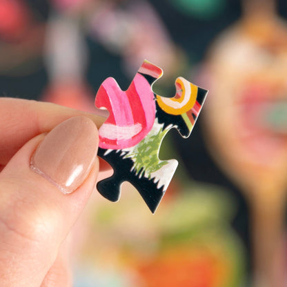 Candy Jars - 400 Piece Panoramic Holiday Jigsaw Puzzle