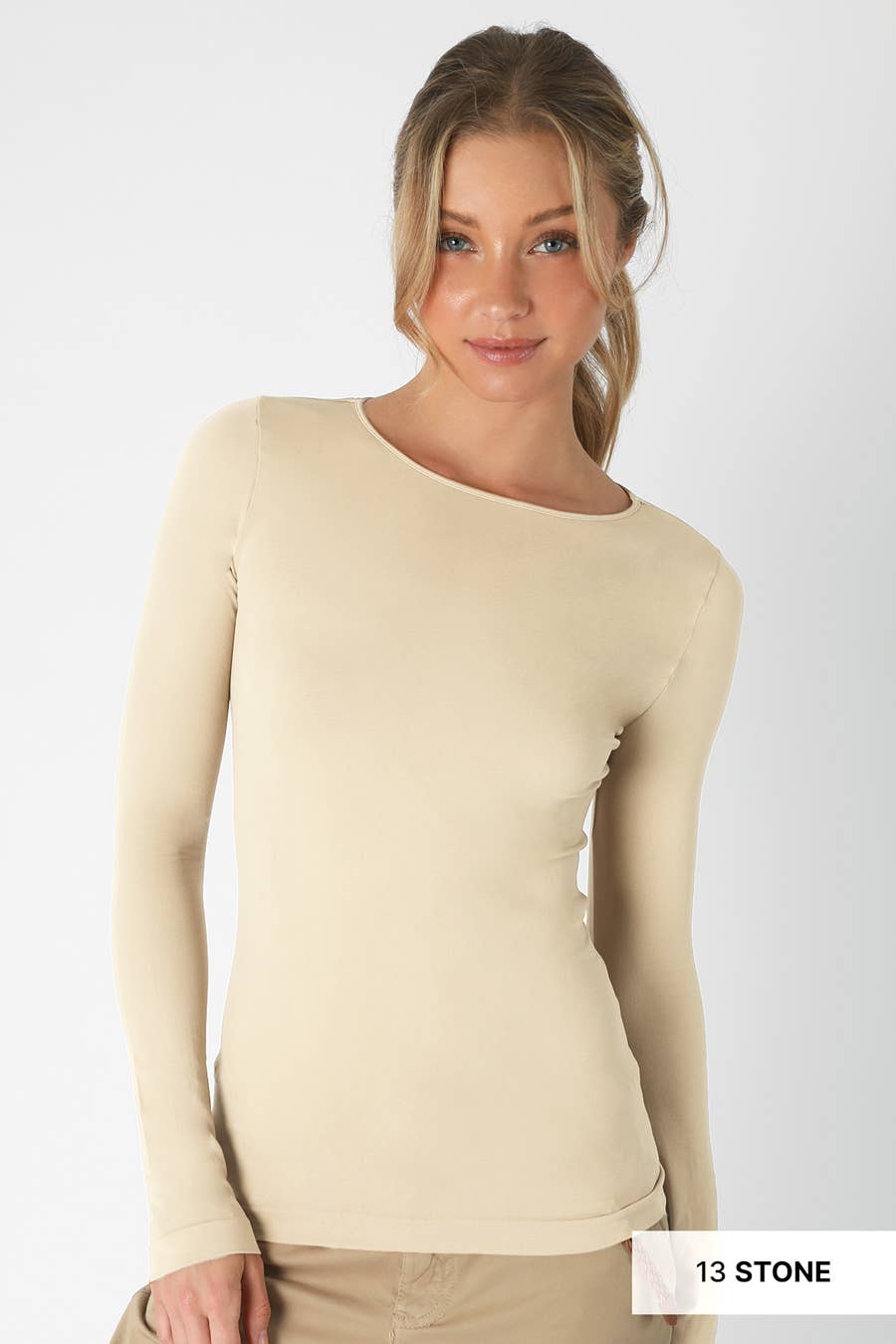 NS5423 - Long Sleeve Crew Neck Top