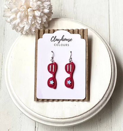 Fourth of July Earrings | Red White & Blue Earrings 