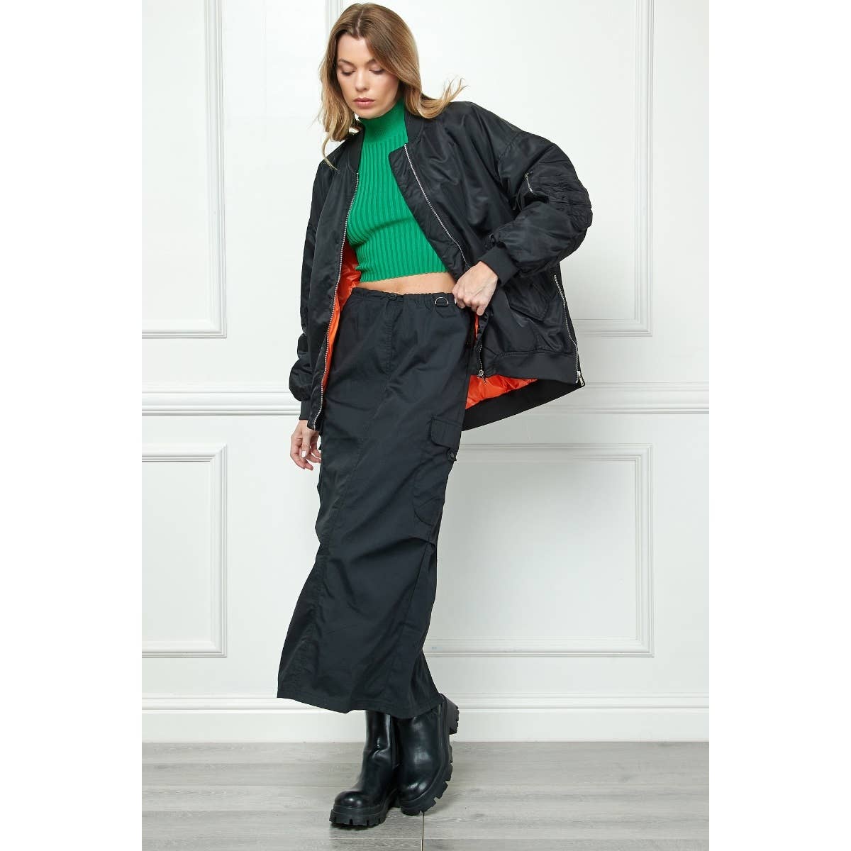 Oversize Bomber Jacket