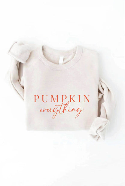 PUMPKIN EVERYTHING Graphic Sweatshirt