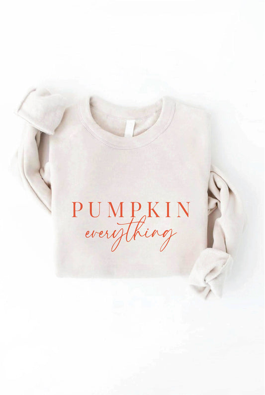 PUMPKIN EVERYTHING Graphic Sweatshirt