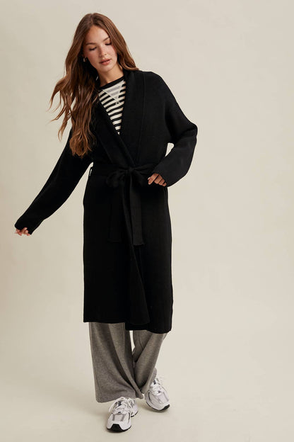 LONG SWEATER COAT / WL25-10911