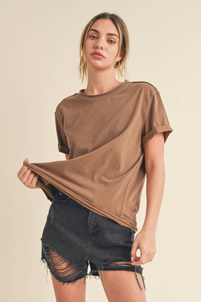 Mali Baby Tee Short Sleeve Top