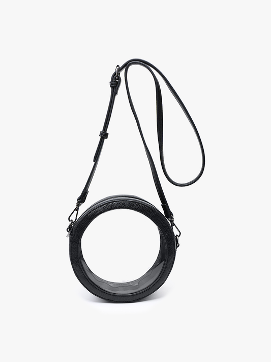 M2440CR Clear Circular Women's Crossbody Bag