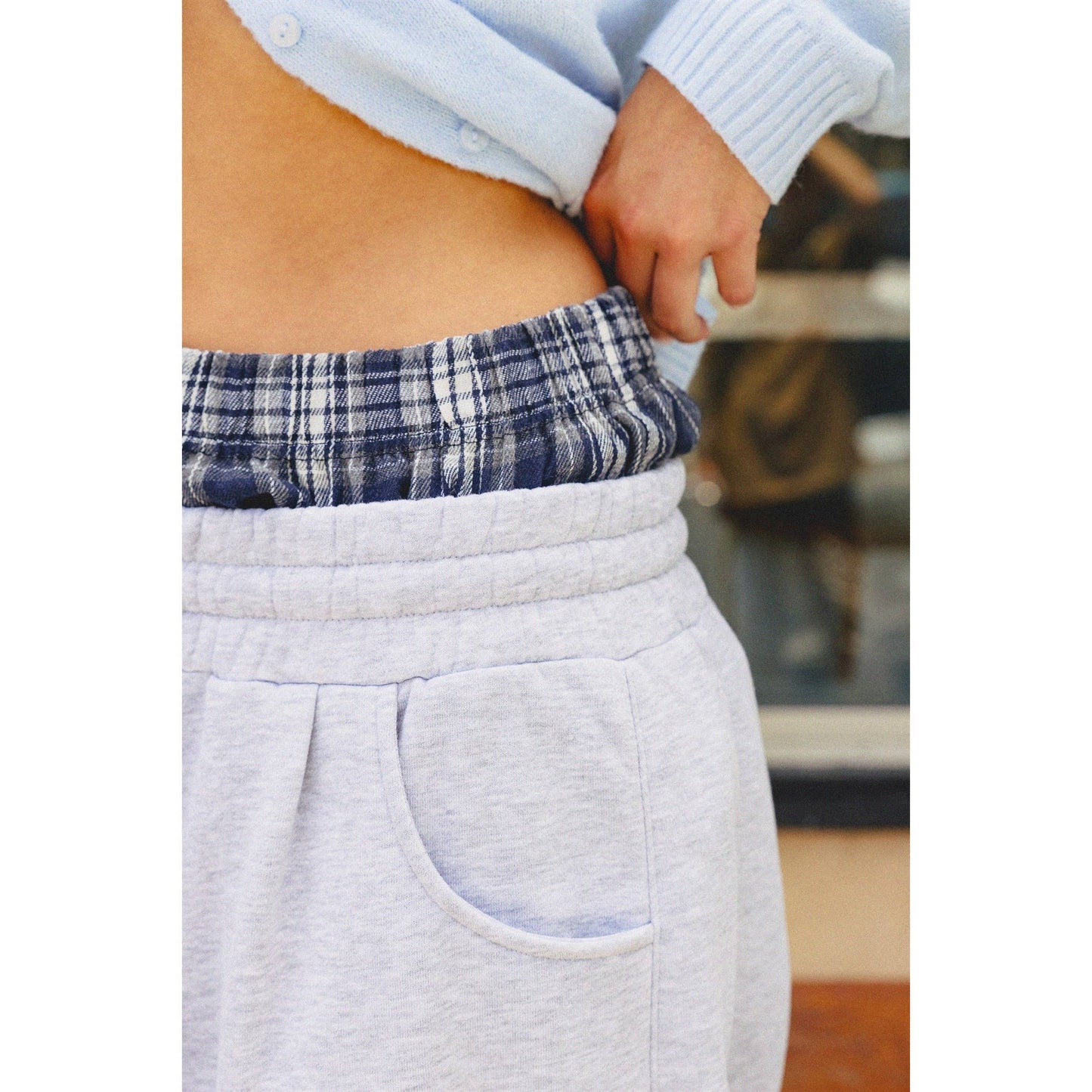 Drawstring Waist Barrel Sweatpants