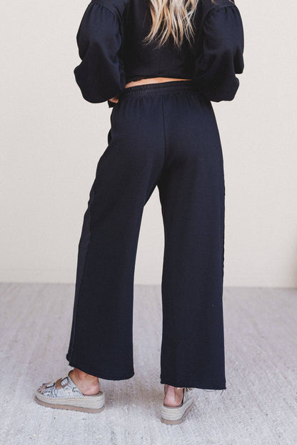 Laid Back Love Pants - Black